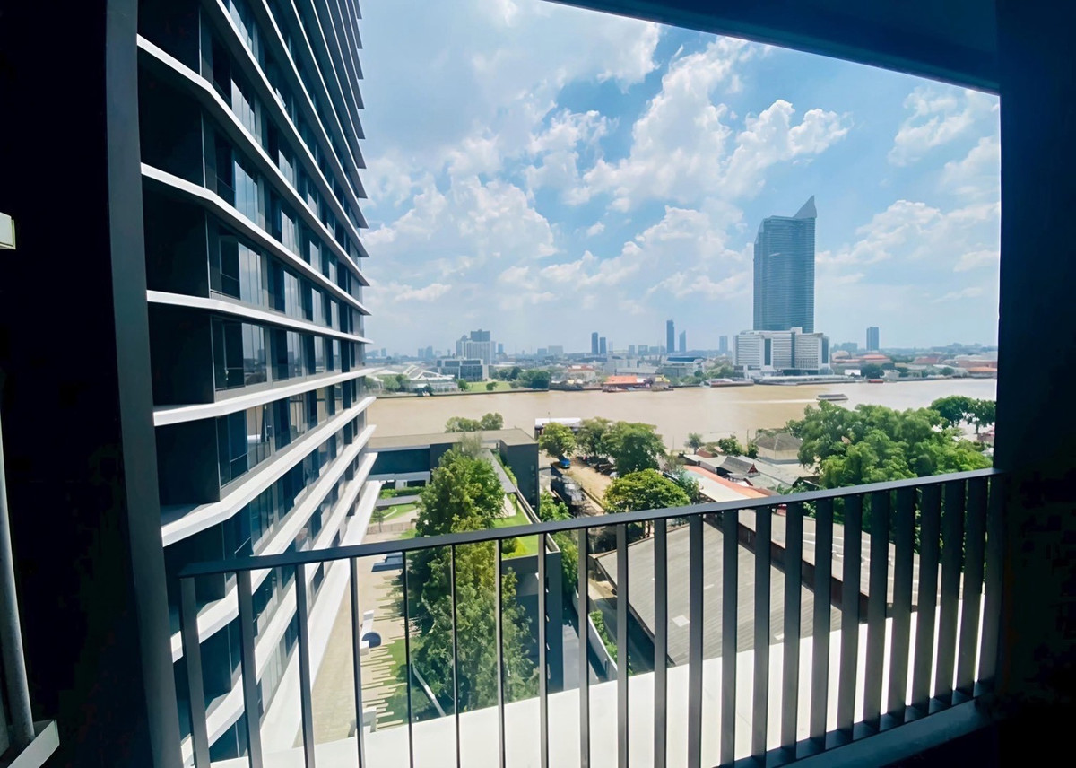 For RentCondoWongwianyai, Charoennakor : #S5633 Condo for rent near ICon Siam, Chapter Charoennakhon Riverside project.