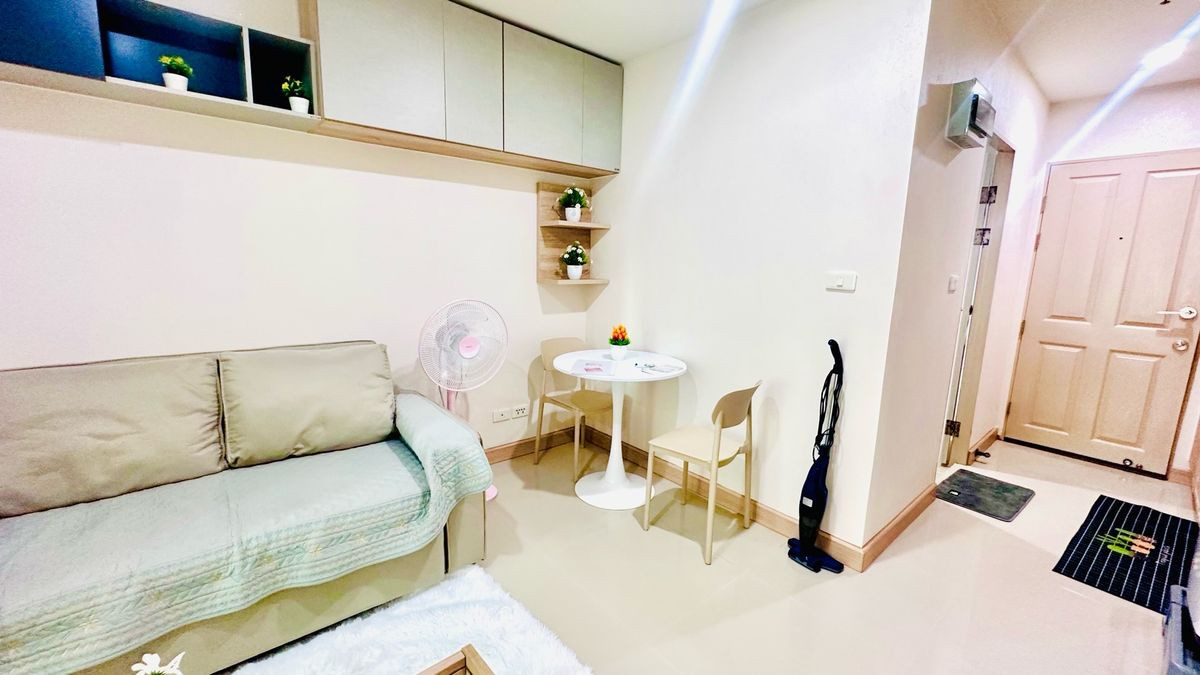 CondoThaphra, Talat Phlu, Wutthakat : Metro Park Sathorn【𝐒𝐄𝐋𝐋 & 𝐑𝐄𝐍𝐓】🔥Perfectly sized room with clear separation of spaces, ideal for long-term living🔥 Contact Line ID: @hacondo