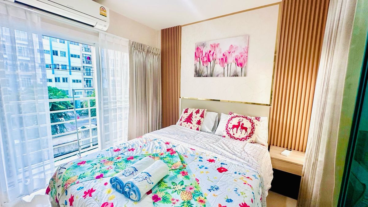 CondoThaphra, Talat Phlu, Wutthakat : Metro Park Sathorn【𝐒𝐄𝐋𝐋 & 𝐑𝐄𝐍𝐓】🔥Perfectly sized room with clear separation of spaces, ideal for long-term living🔥 Contact Line ID: @hacondo