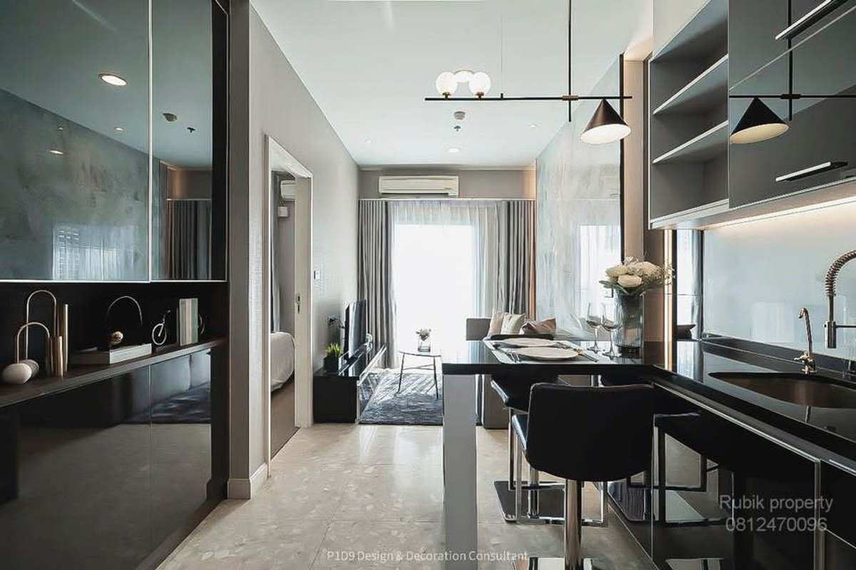 For RentCondoSukhumvit, Asoke, Thonglor : ✨ The Crest Sukhumvit 34 RB1668 — For Rent📍 Luxury condo near BTS Thonglor ⭐️ Room available mid-February 2026