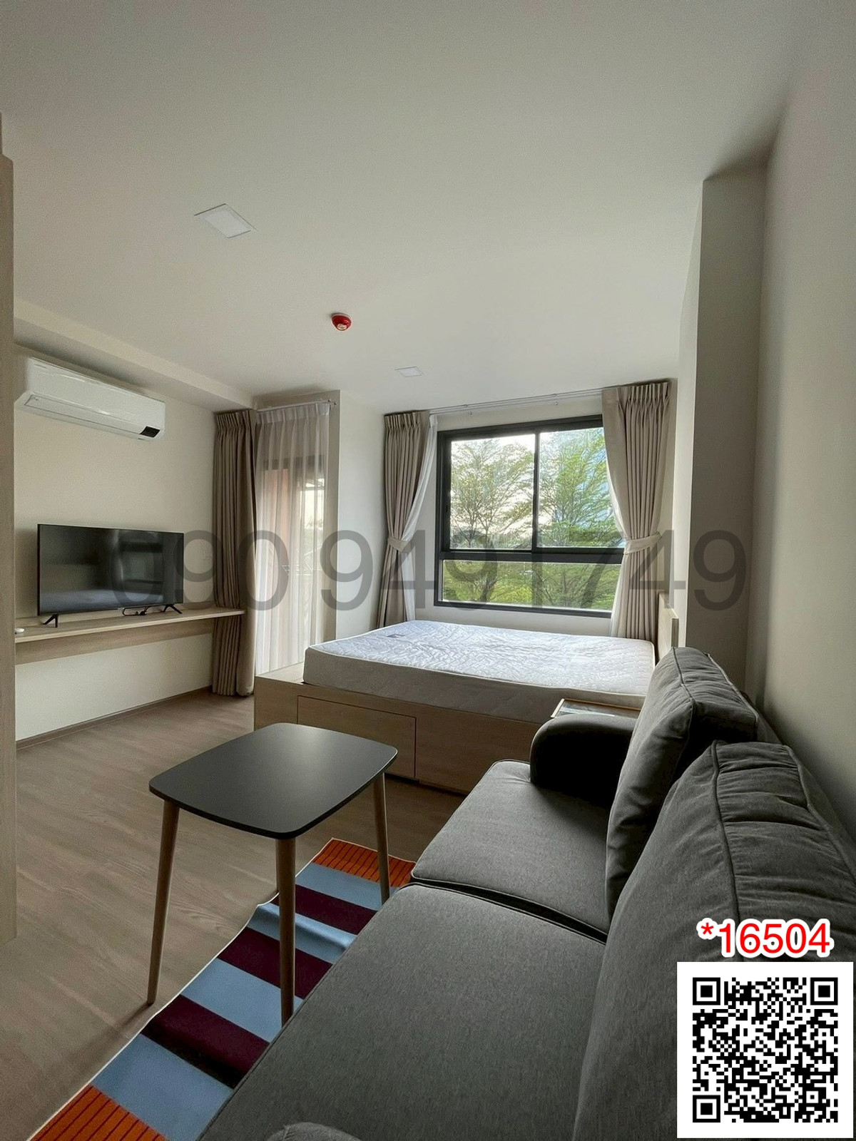 ให้เช่าคอนโดบางนา แบริ่ง ลาซาล : เช่า คอนโด The MUVE บางนา ห้องสตูดิโอ ชั้น 3 อาคาร B ใกล้ Central บางนา