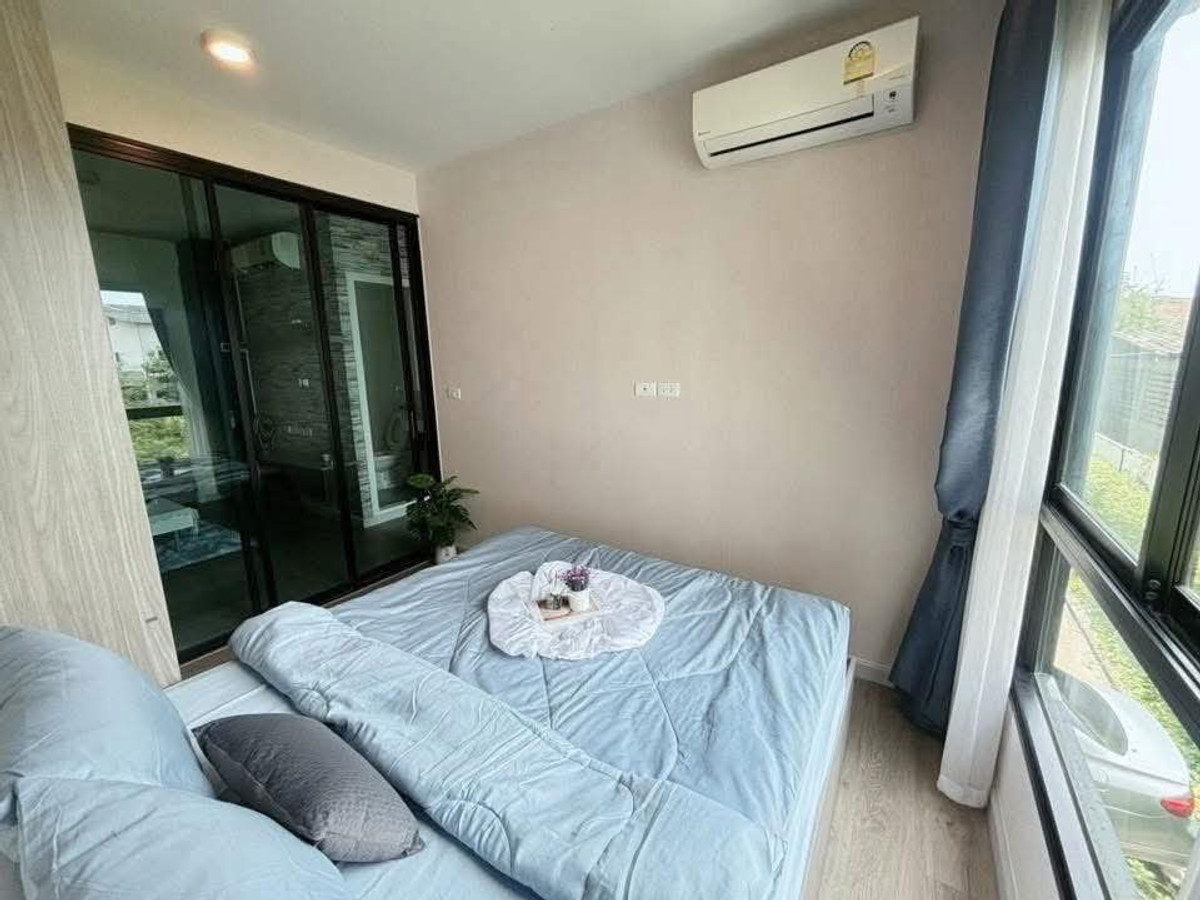 For RentCondoBangna, Bearing, Lasalle : Cheapest in the project ‼️ For rent 🔥 Notting Hill Sukhumvit 105, beautiful room, fully furnished + has a washing machine 📍 ready to move in (responds to chats and answers calls very quickly)