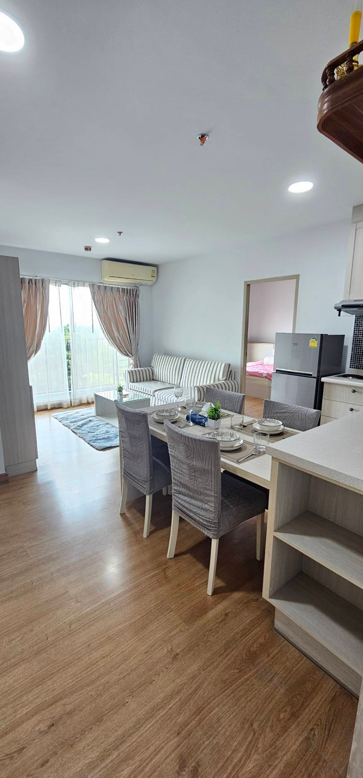 ให้เช่าคอนโดราษฎร์บูรณะ สุขสวัสดิ์ : 🔴ว่าง🔴 ห้องใหญ่ 2 ห้องนอน 🎊🌟 ห้องแต่งสวย พร้อมอยู่ 🌟🎒 เฟอร์ครบ ราคาต่อรองได้  ✅️✅️ สนใจติดต่อ 085-235-1309 ยุ้ย☎️