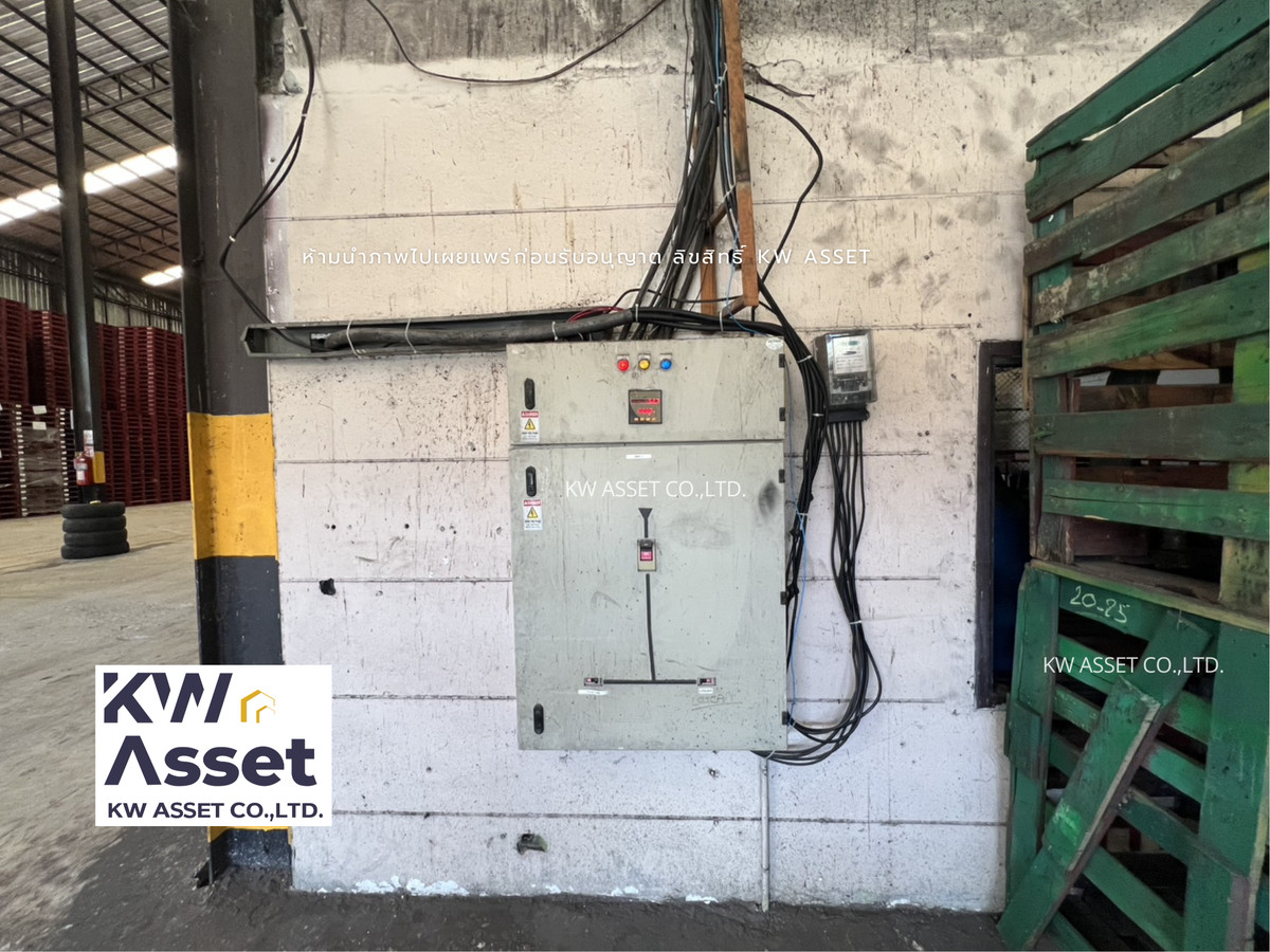 For SaleWarehouseSriracha Laem Chabang Ban Bueng : 🕋 Warehouse/warehouse for sale 2-2-62 rai, warehouse area: 3,200 sq m, near Laem Chabang, Chonburi #KWASSET