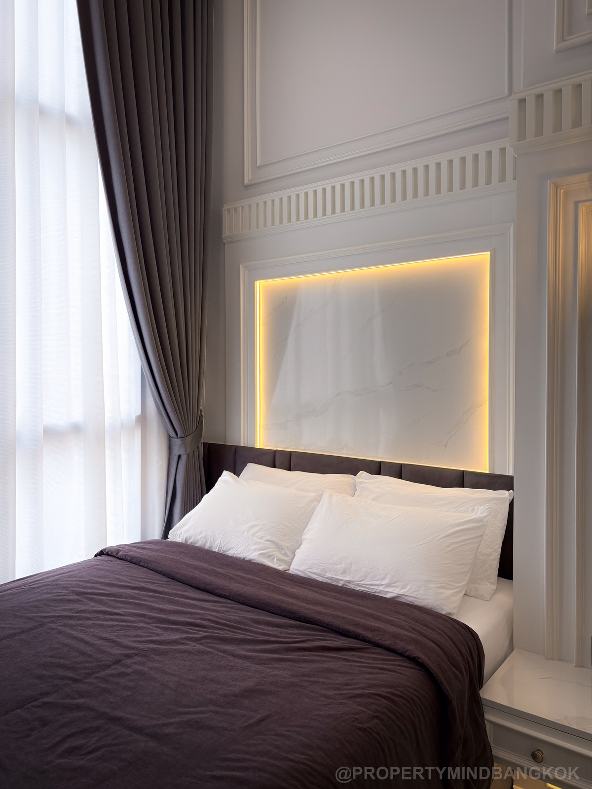 For RentCondoSeri Thai, Ramkhamhaeng Nida : Luxurious Loft for rent, Origin Plug&Play Triple Station.