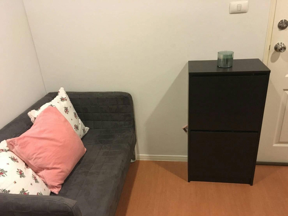 For RentCondoSeri Thai, Ramkhamhaeng Nida : 🔥 Condo for rent Lumpini Nida-Serithai Phase 2 🔥 ✨ Corner room, high floor, comfortable 🏢 Building A | 6th floor | Corner room 📐 Size 23 sq m.