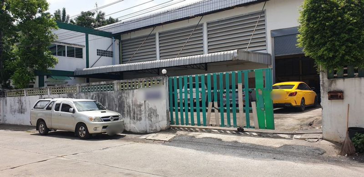 ขายโรงงานสมุทรปราการ สำโรง : ขายโกดังโรงงาน 1,200 ตร.ม. 🟣 ผังสีม่วงเข้ม เนื้อที่ดิน 338 ตารางวา 📍ต.บางเสาธง อ.บางเสาธง จ.สมุทรปราการ 