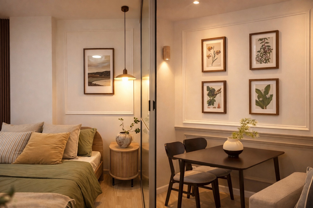 ขายคอนโดนวมินทร์ รามอินทรา : ห้องสวย พร้อมอยู่* เจ้าของขายเอง*