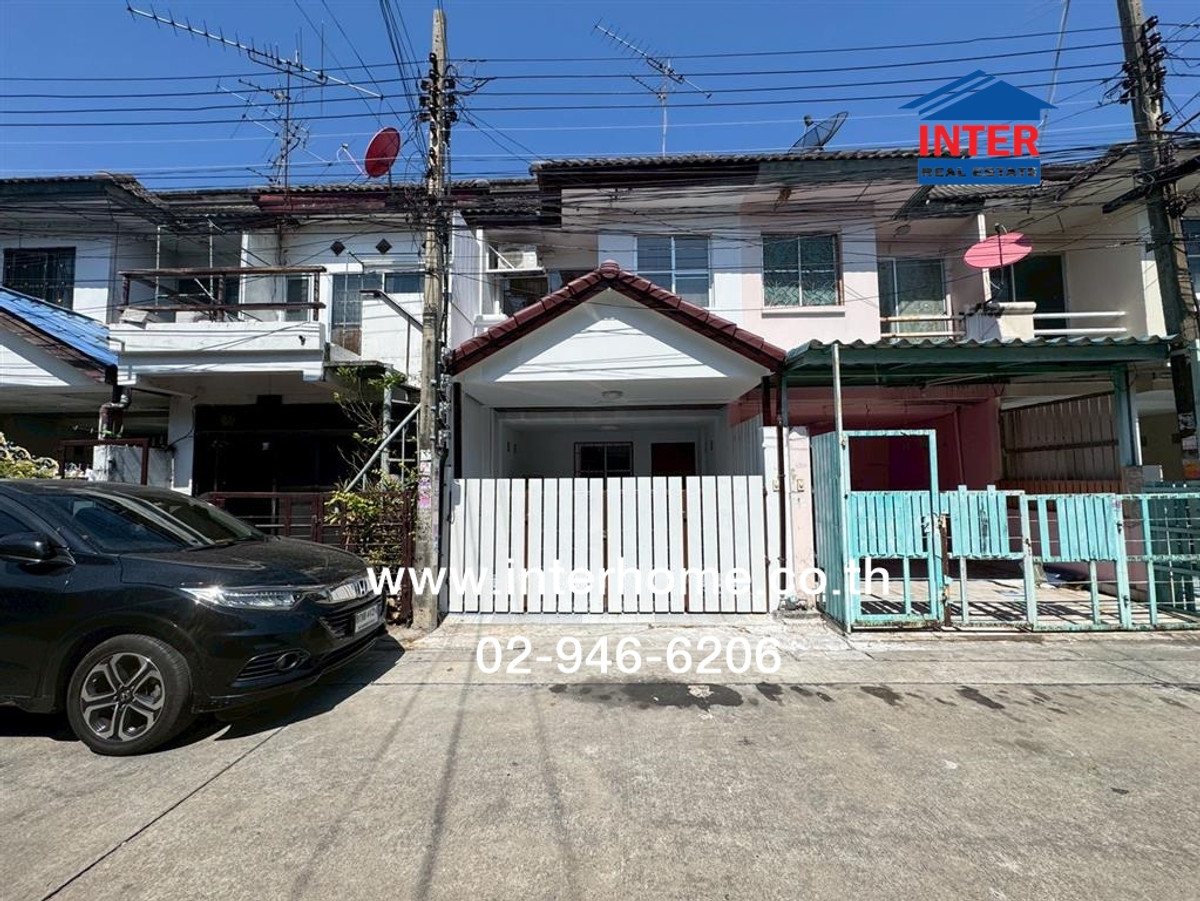 ขายทาวน์โฮมนวมินทร์ รามอินทรา : ทาวน์เฮ้าส์ 2 ชั้น 16 ตร.ว. หมู่บ้านร็อค การ์เด้นโฮม2 ซอยวัชรพล3 ถนนวัชรพล ถนนวัชรพล3 เขตสายไหม กรุงเทพมหานคร