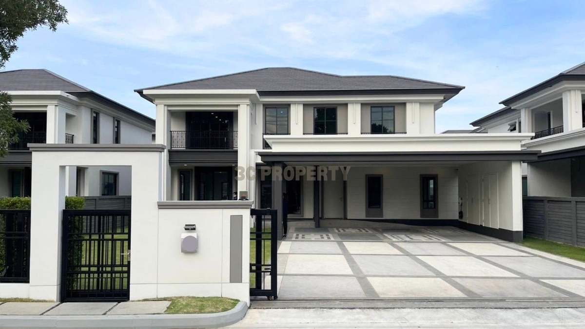 For SaleHousePathum Thani,Rangsit, Thammasat : Single house with golf course view: Setthasiri Bangkok - Pathum Thani 2 ‼️Discount up to 10 million baht (selling for only 17.99 million baht). Make an appointment to view: Kee 088-8602666