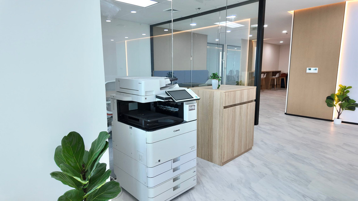 For RentOfficeRama9, Petchburi, RCA : 🏢Office for rent ready to move in 📍Wokii (V one Tower Building - Rama 9) Special promotion 900 baht/sq m 📣
