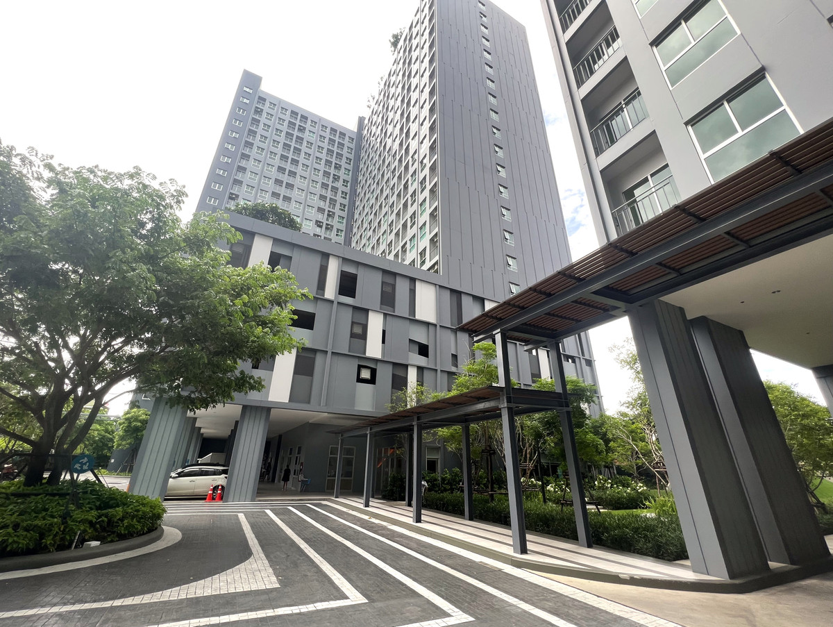 For SaleCondoPinklao, Charansanitwong : Condo Lumpini Ville Charan - Fai Chai, fully furnished, ready to move in, near Siriraj, near MRT Charan 13, complete central garden, 1 bedroom, 29 sq m., convenient travel to Siriraj Hospital, Central Pinklao, Thammasat University (Tha Phrachan), Phetkase