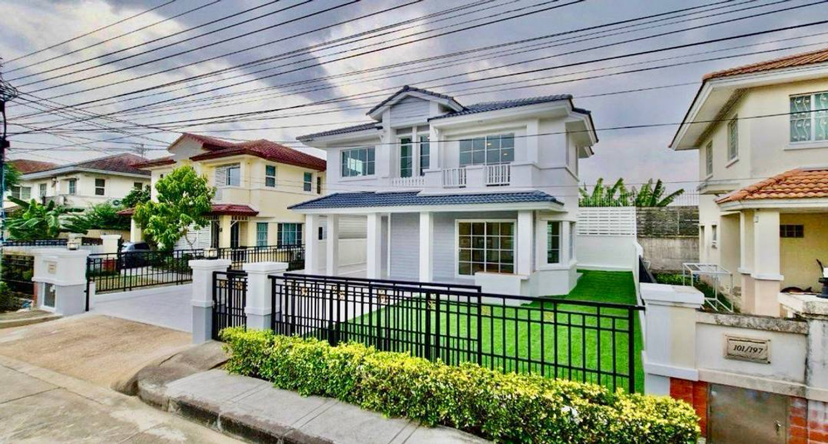 ขายบ้านนนทบุรี บางใหญ่ บางบัวทอง : ลดเพิ่ม 2 แสน บ้านเดี่ยว🌲 มัณฑนา-ราชพฤกษ์ 