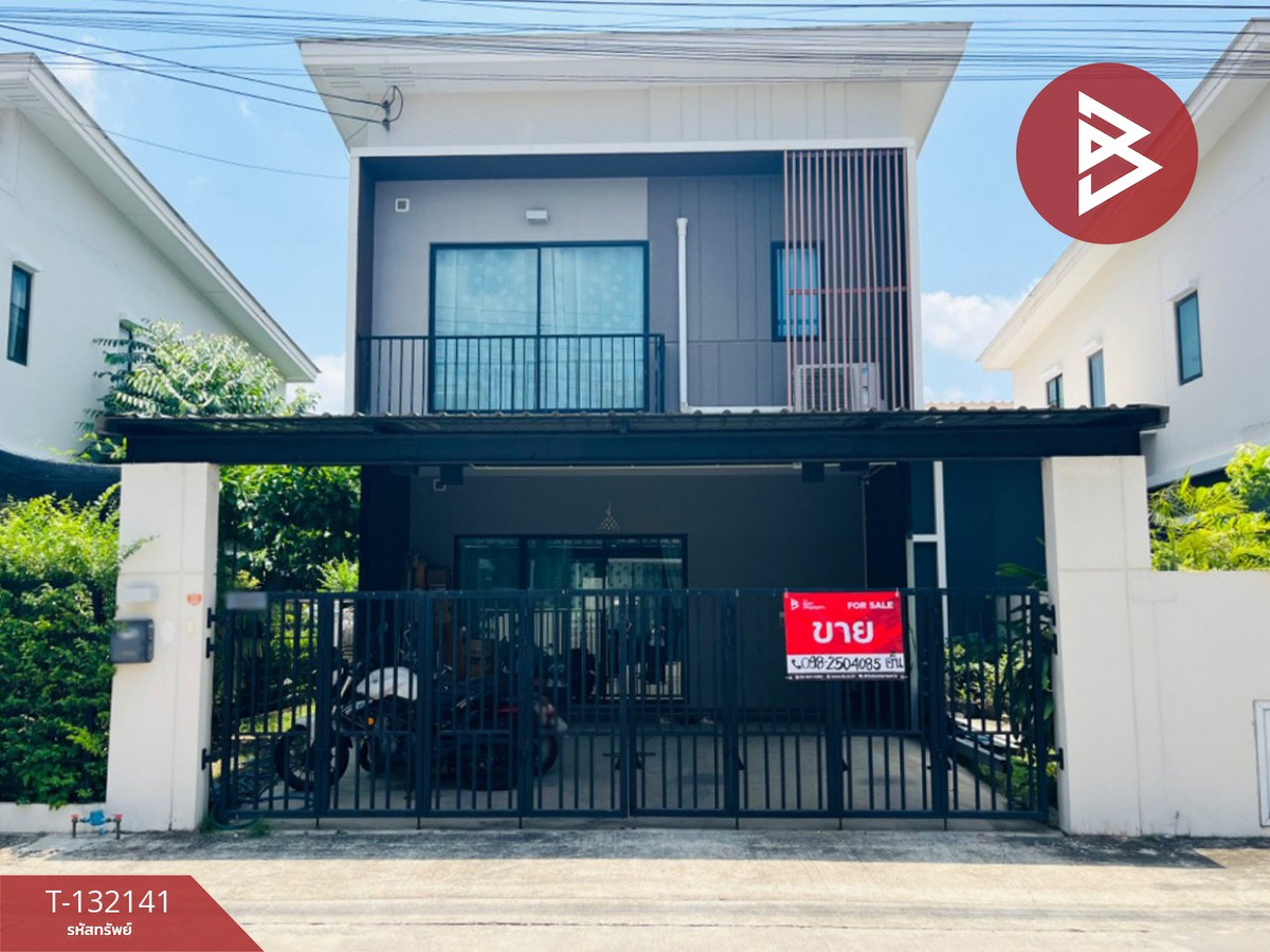For SaleNonthaburi, Bang Yai, Bangbuathong : Semi-detached house for sale, The Connect Village 44 Kanchanaphisek-Kantana Nonthaburi (The Connect44 Kanchanaphisek-Kantana)