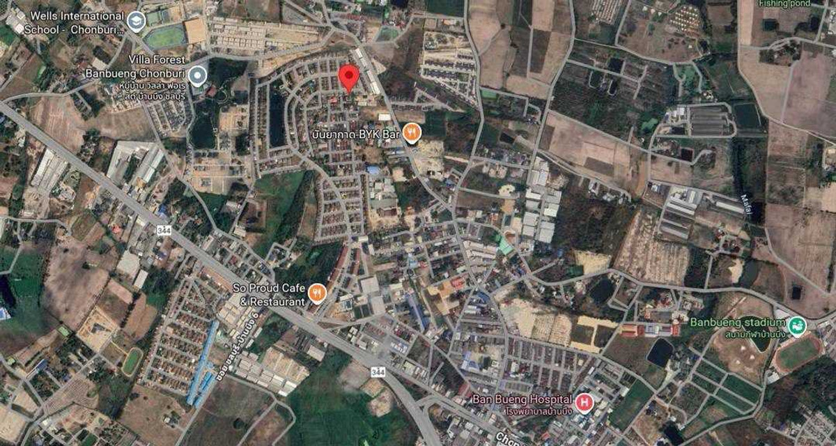 ขายที่ดินพัทยา บางแสน ชลบุรี สัตหีบ : ขายที่ดินเปล่า ในโครงการหมู่บ้านพรีมิโอ เลคฮิลล์ เนื้อที่ 76.2 ตร.ว.