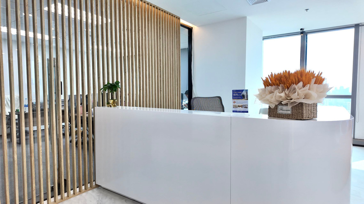 For RentOfficeRama9, Petchburi, RCA : 🏢Office for rent ready to move in 📍Wokii (V one Tower Building - Rama 9) Special promotion 900 baht/sq m 📣