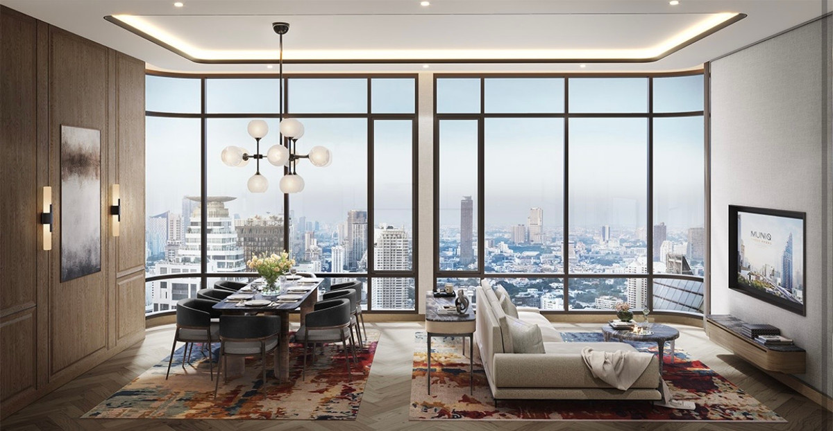 For SaleCondoSukhumvit, Asoke, Thonglor : Muniq Prompong: 2bed 2.5 bath 126sqm. 2X Fl 56,900,000 Am: 0656199198