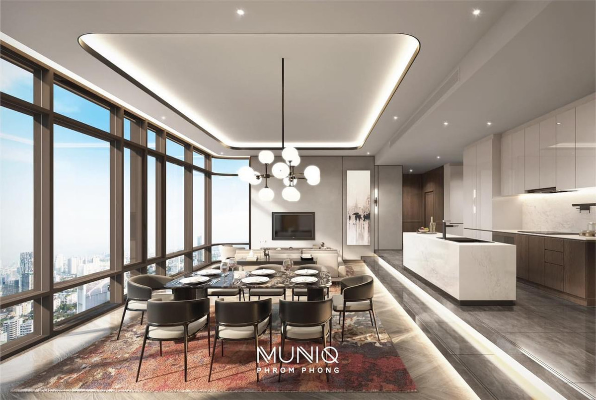 For SaleCondoSukhumvit, Asoke, Thonglor : Muniq Prompong: 2bed 2.5 bath 126sqm. 2X Fl 56,900,000 Am: 0656199198