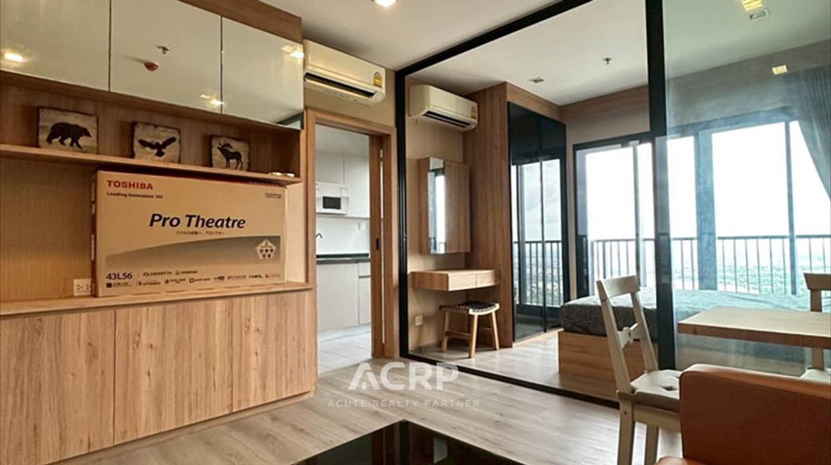 For SaleCondoRattanathibet, Sanambinna : Closed to Chao Praya River/ High rise condo/Full furnished