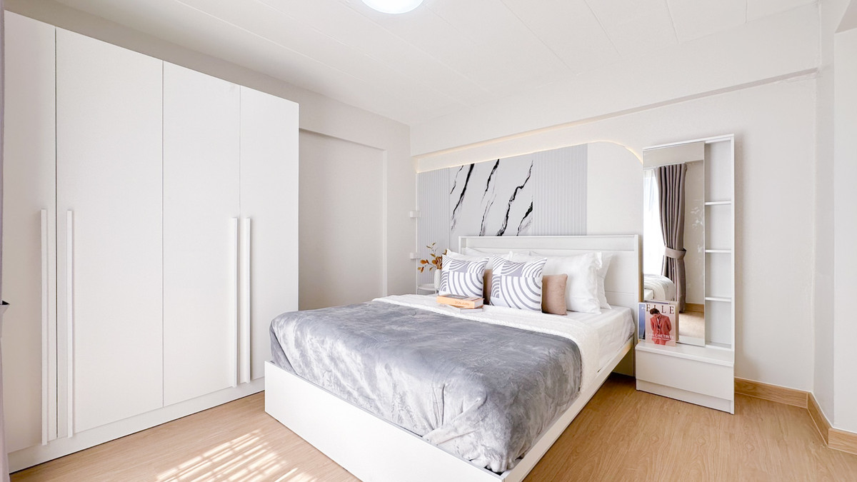 For SaleCondoChokchai 4, Ladprao 71, Ladprao 48, : 🐈 Condo allows pets‼️ Size 2 bedrooms, spacious room with space for the little ones to run and play🐶✨