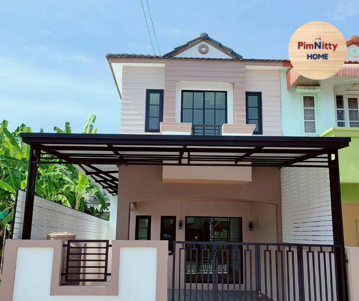 ขายทาวน์โฮมนวมินทร์ รามอินทรา : 🔴ทาวน์เฮ้าส์ 2 ชั้น หลังมุม ต้นโครงการ ห่างจากปากซอยไม่ถึง 100 เมตร หมู่บ้านเคซี8 #เคซีรามอินทรา8 ไทยรามัญ รีโนเวทใหม่ พร้อมเฟอร์นิเจอร์ มีห้องนอนชั้นล่าง หทัยราษฎร์ รามอินทรา จตุโชติ ใกล้ทางด่วน ตลาดมารวย เดินทางสะดวก