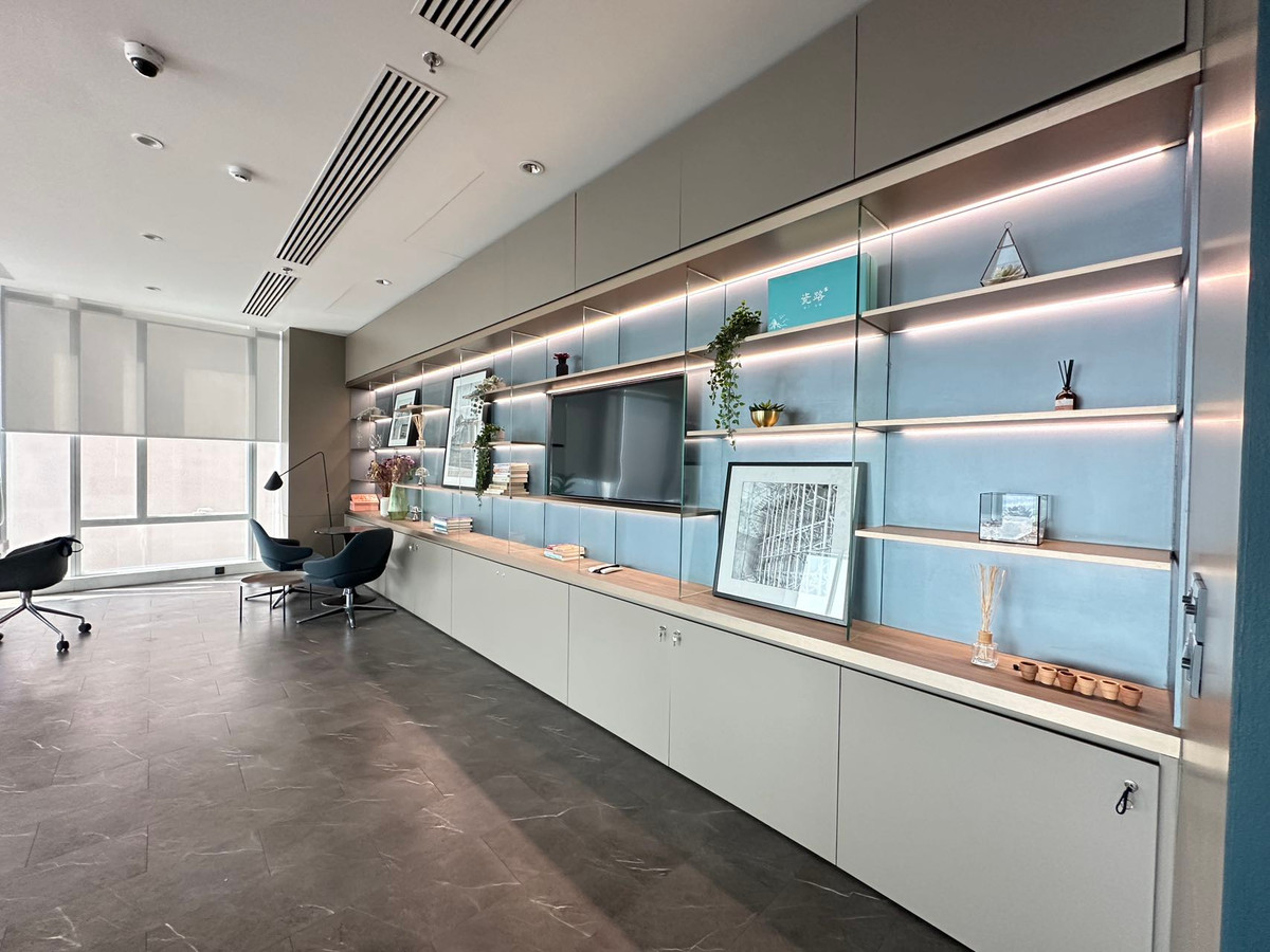 For RentOfficeRamkhamhaeng, Hua Mak : 🏢Decorated office for rent, ready to move in📍Major Tower – Rama 9 | Office for rent, ready to move in, potential location