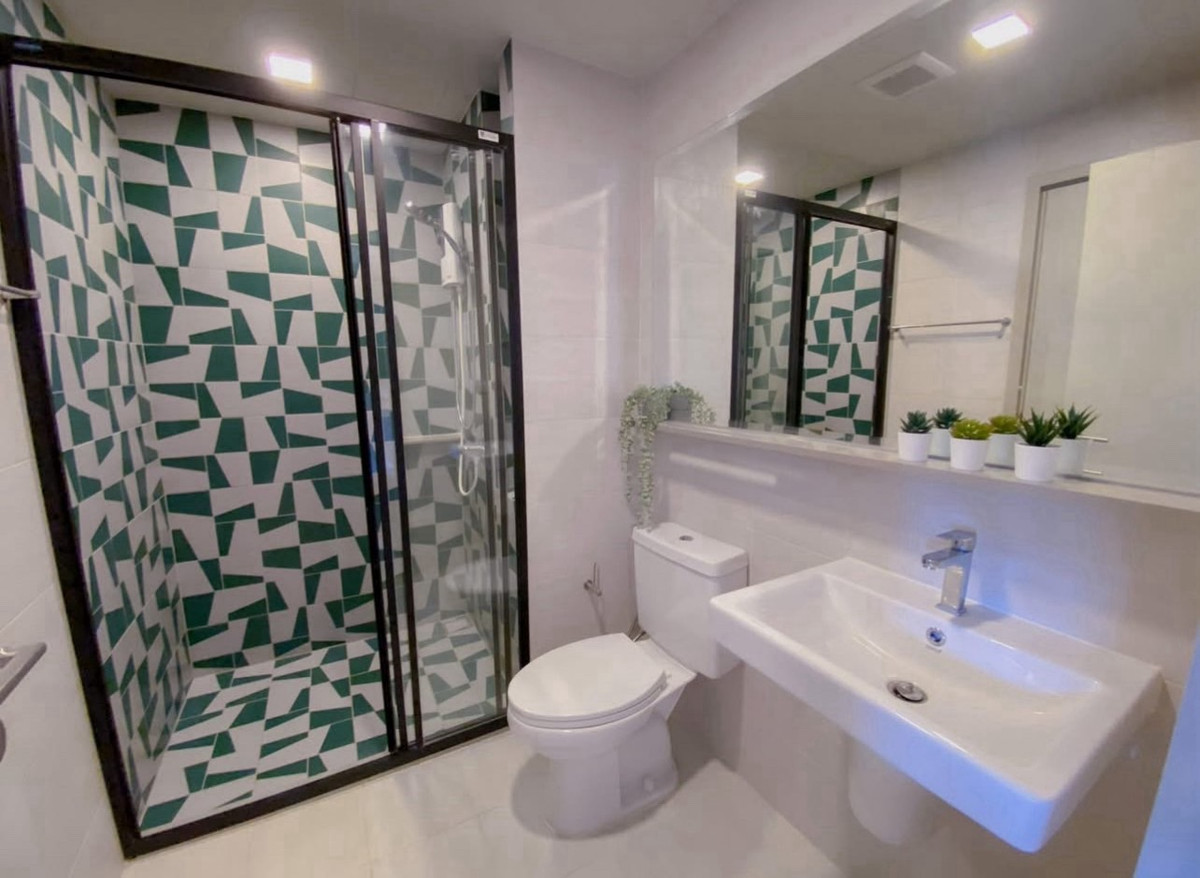 For RentCondoOnnut, Udomsuk : For rent, The base sukhumvit 50, 5th floor, size 32 sq m., price 14,500 baht, near the expressway, near BTS Bang Chak-On Nut.