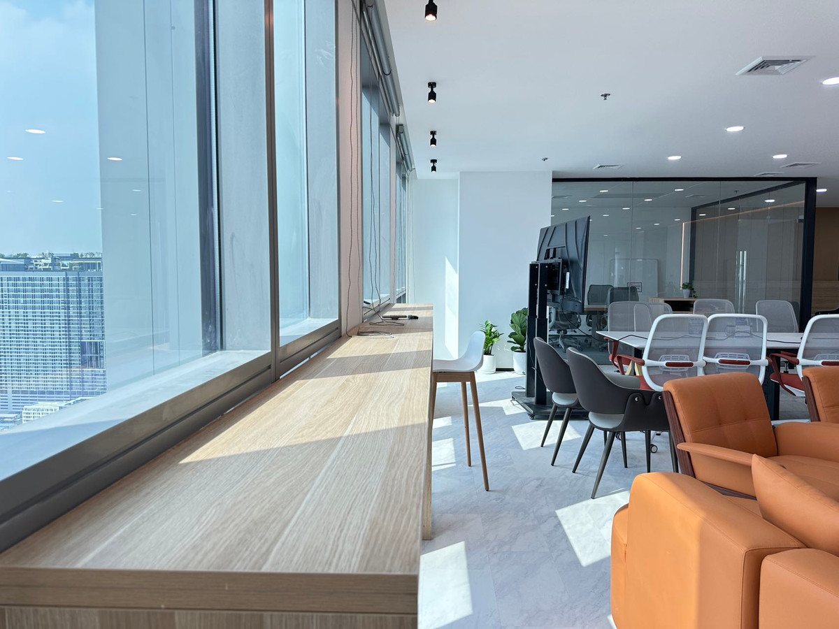 For RentOfficeRama9, Petchburi, RCA : 🏢Office for rent ready to move in 📍Wokii (V one Tower Building - Rama 9) Special promotion 900 baht/sq m 📣