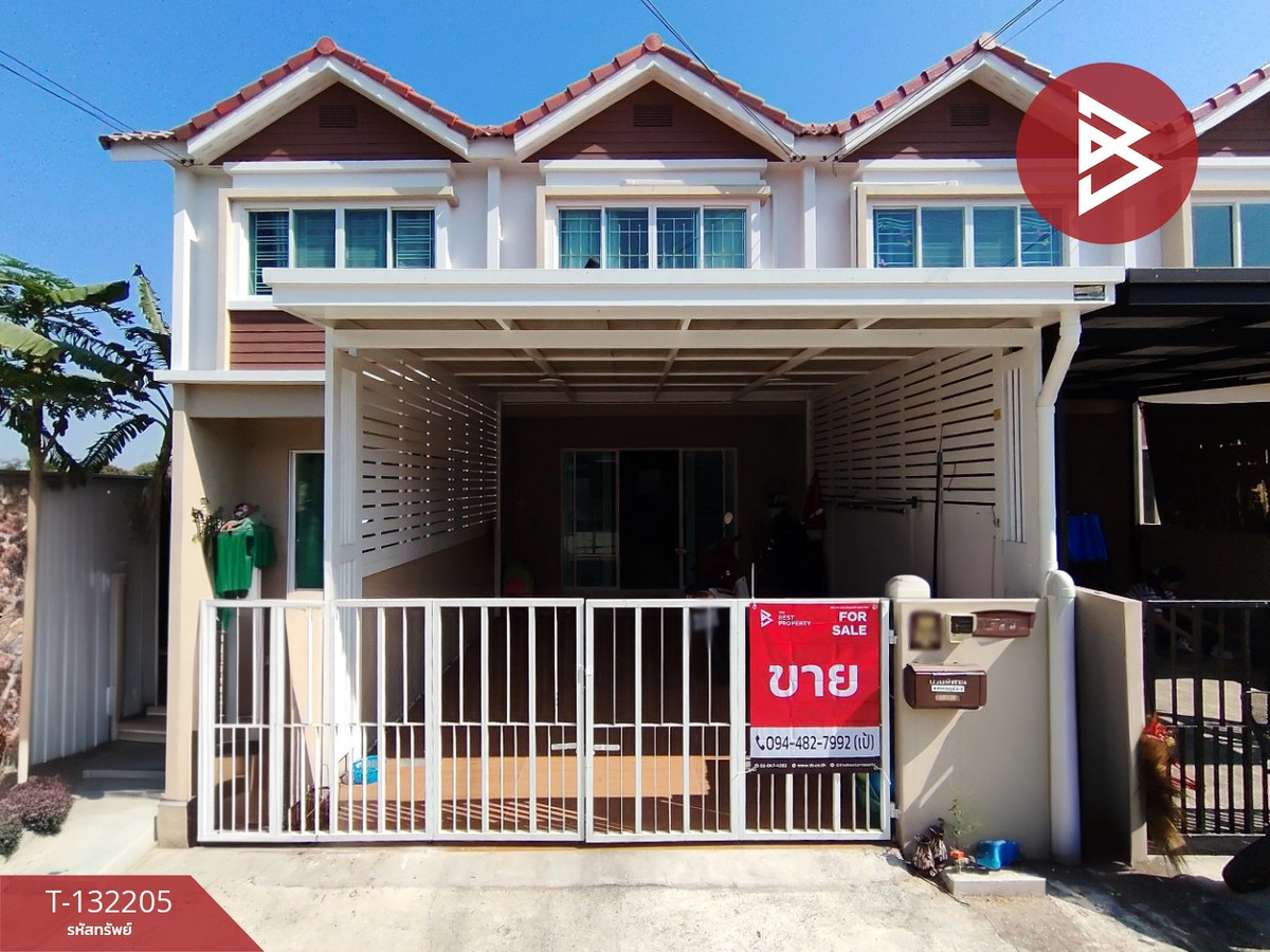 For SaleTownhomeSamut Prakan,Samrong : Townhouse for sale Pisan Village Suvarnabhumi2/2 Bang Chalong (Banpisan Suvarnabhumi2/2 Bang Chalong) Bang Sao Thong, Samut Prakan