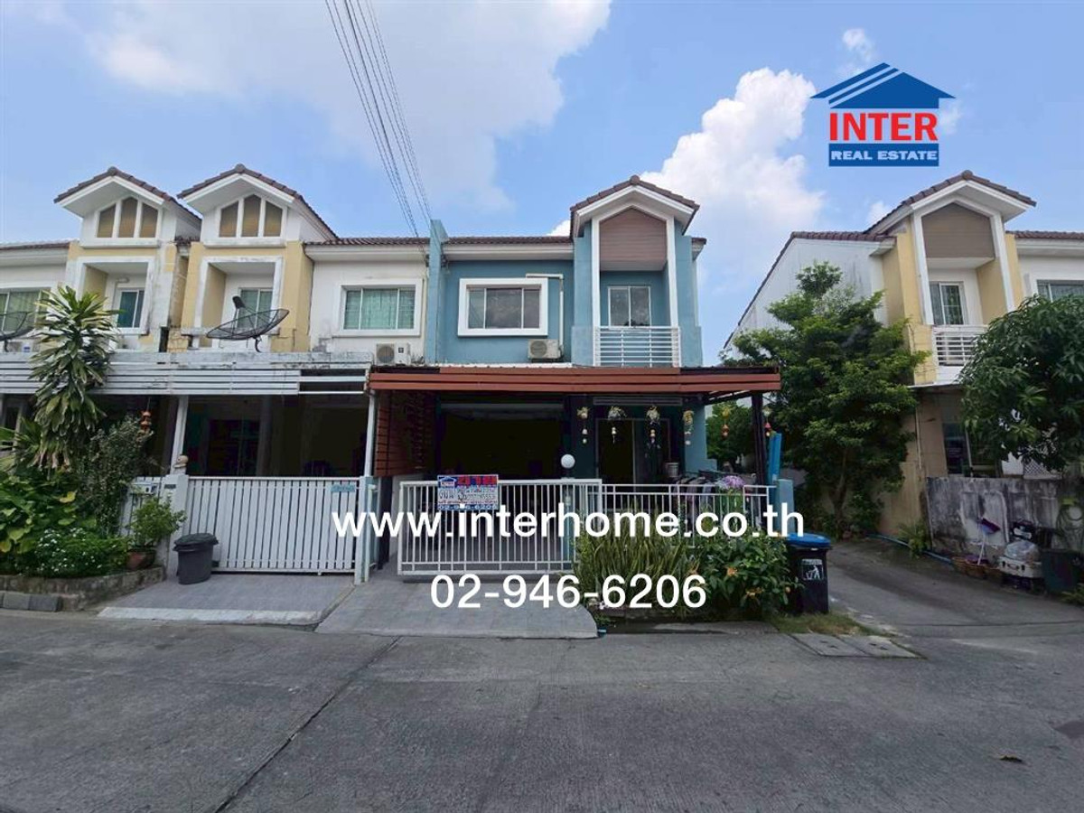 ขายทาวน์โฮมมีนบุรี-ร่มเกล้า : ทาวน์เฮ้าส์ 2 ชั้น 20.3 ตร.ว. หมู่บ้านแลนซีโอ รามคำแหง-วงแหวน(มิสทีน) ซอยเคหะร่มเกล้า64 ถนนรามคำแหง ถนนร่มเกล้า ถนนศรีนครินทร์-ร่มเกล้า เขตลาดกระบัง กรุงเทพมหานคร