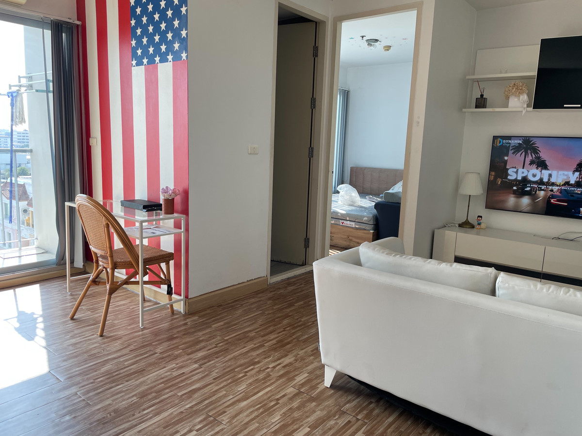 For SaleCondoPattanakan, Srinakarin : 💰Condo for sale, Parkland Srinakarin, next to Sri Lasalle BTS, large room, garden and swimming pool around the project.