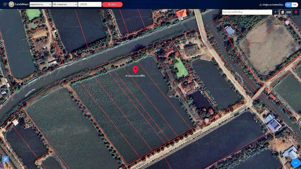 ขายที่ดินสมุทรปราการ สำโรง : ขาย ที่ดิน ในทำเลตำบลศีรษะจรเข้น้อย 3 ไร่ 18 ตรว ติด มอเตอร์เวย์