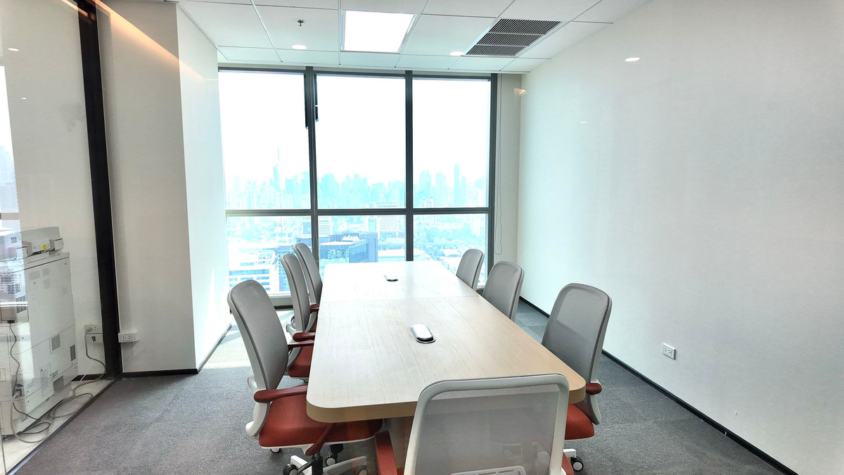 For RentOfficeRama9, Petchburi, RCA : 🏢Office for rent ready to move in 📍Wokii (V one Tower Building - Rama 9) Special promotion 900 baht/sq m 📣