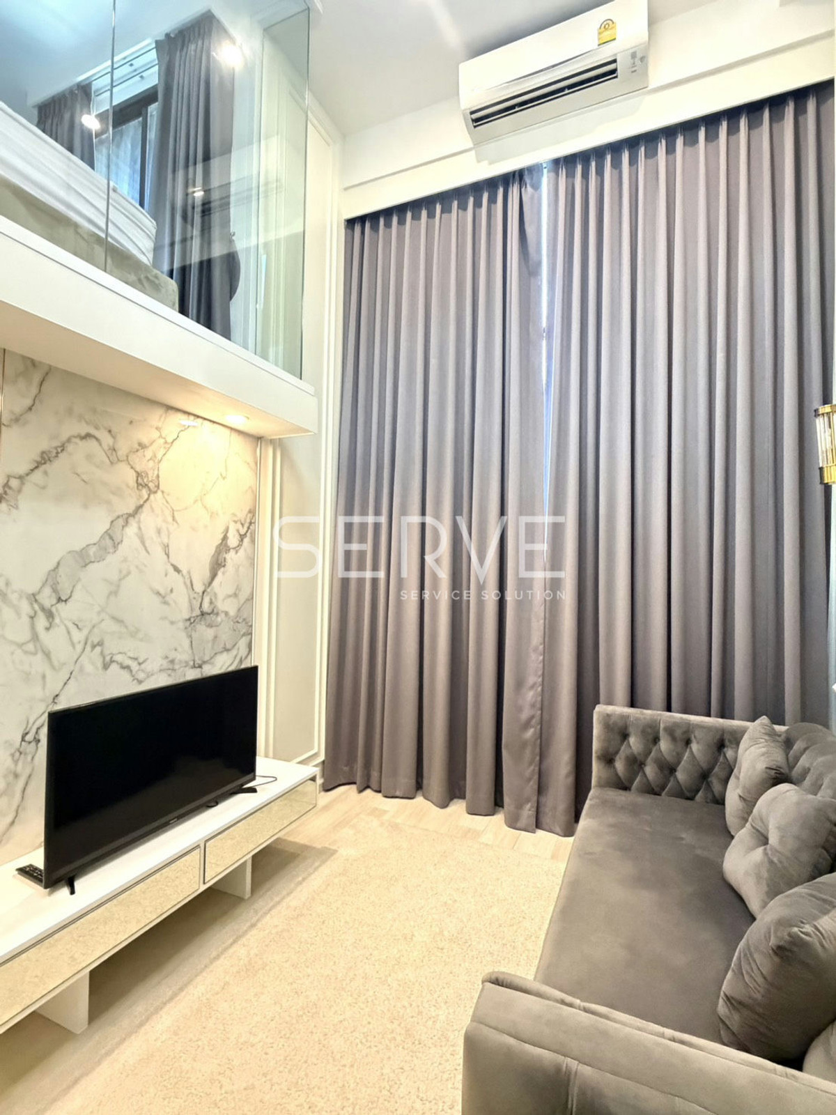 For RentCondoSathorn, Narathiwat : 🔥Duplex 1 Bed Nice Room 45 sq.m. High Fl. 25+ Good Location BTS Chong Nonsi 600 m. at Knightsbridge Prime Sathorn Condo  / For Rent