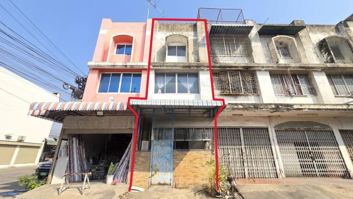 ขายอาคารพาณิชย์สระบุรี : ขายอาคารพาณิชย์3ชั้น พื้นที่ 16.1 ตร.ว. ถ.สุดบรรทัด ต.แก่งคอย อ.แก่งคอย จ.สระบุรี ทำเลทอง ติดถนนใหญ่ ใจกลางแก่งคอย