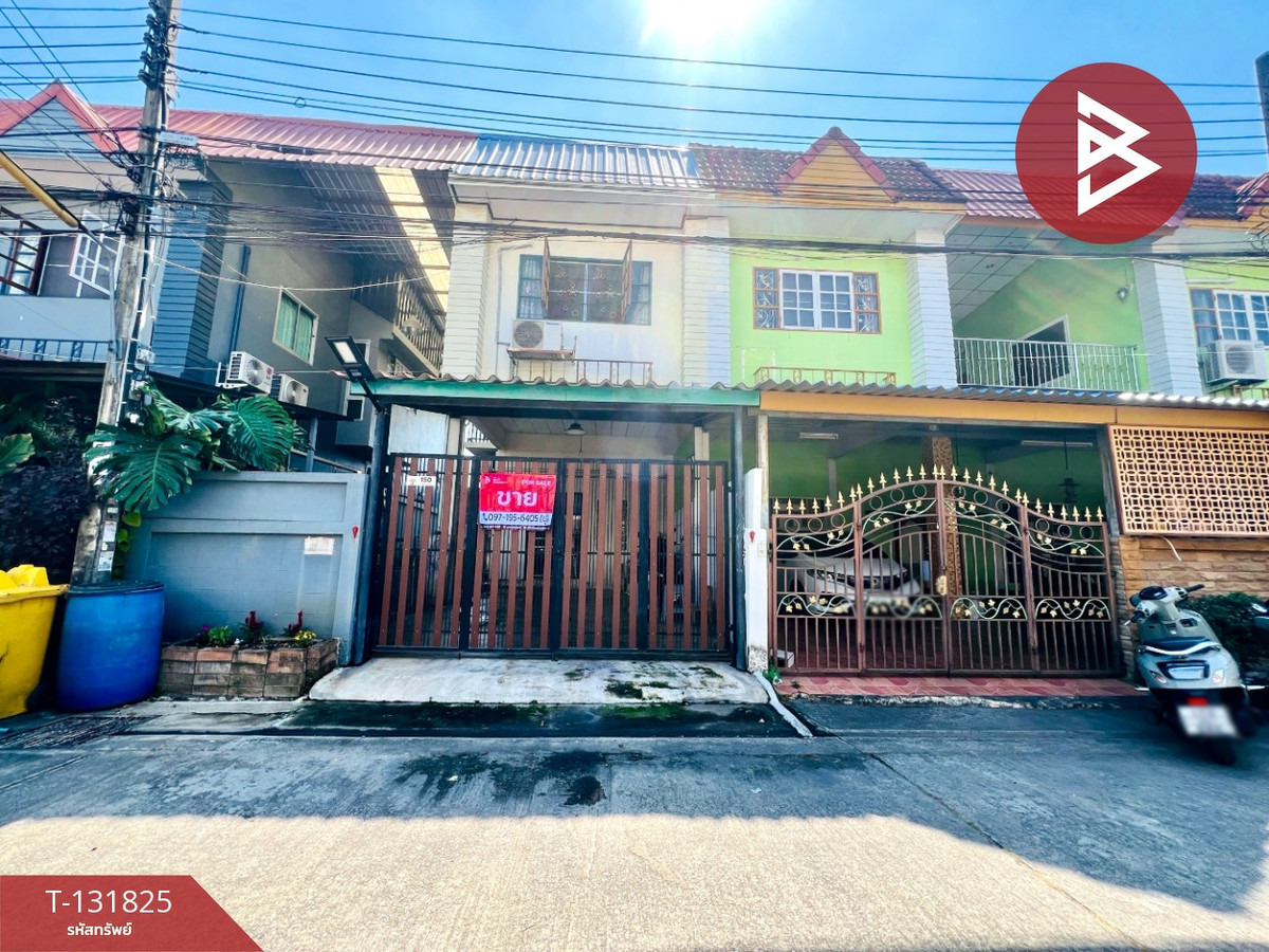 ขายทาวน์โฮมราษฎร์บูรณะ สุขสวัสดิ์ : ขายทาวน์เฮ้าส์ หมู่บ้านสวนกล้วยไม้ กรุงเทพมหานคร