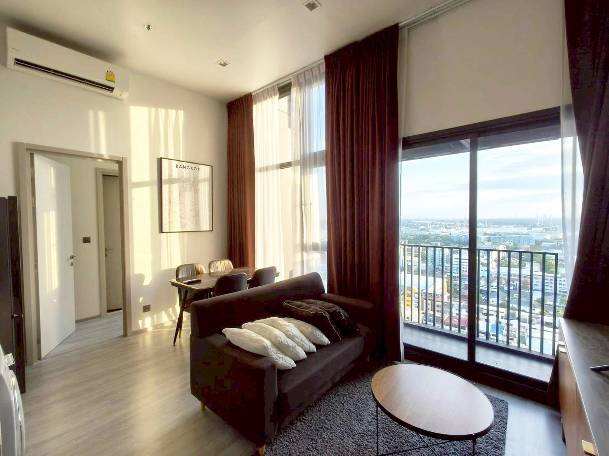 For RentCondoOnnut, Udomsuk : The Line Sukhumvit 101 fully furnished + River view (near BTS Punnawithi, Bangchak Company, True Digital Park, Expressway Sukhumvit 62)