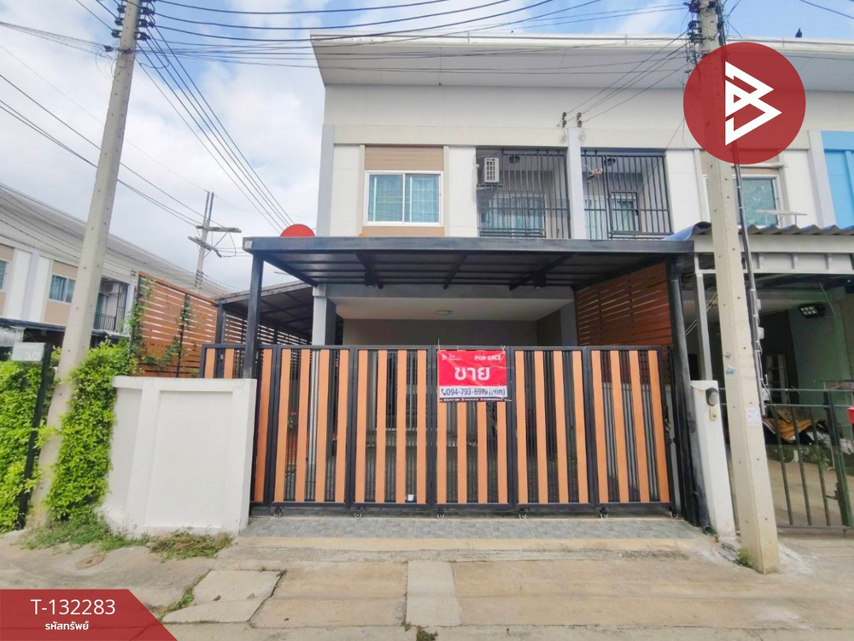 For SaleTownhomeNakhon Pathom : Townhouse for sale Tripruek Village, Nakhon Pathom, ready to move in.