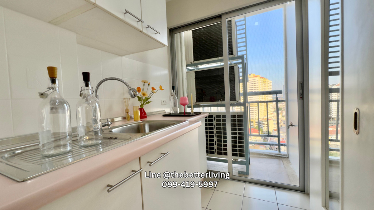 For SaleCondoRama3 (Riverside),Satupadit : For Sale Condo Rama 3 Corner Room 2BR+1 Fix Parking Ready to move in Near Sathorn , Asok