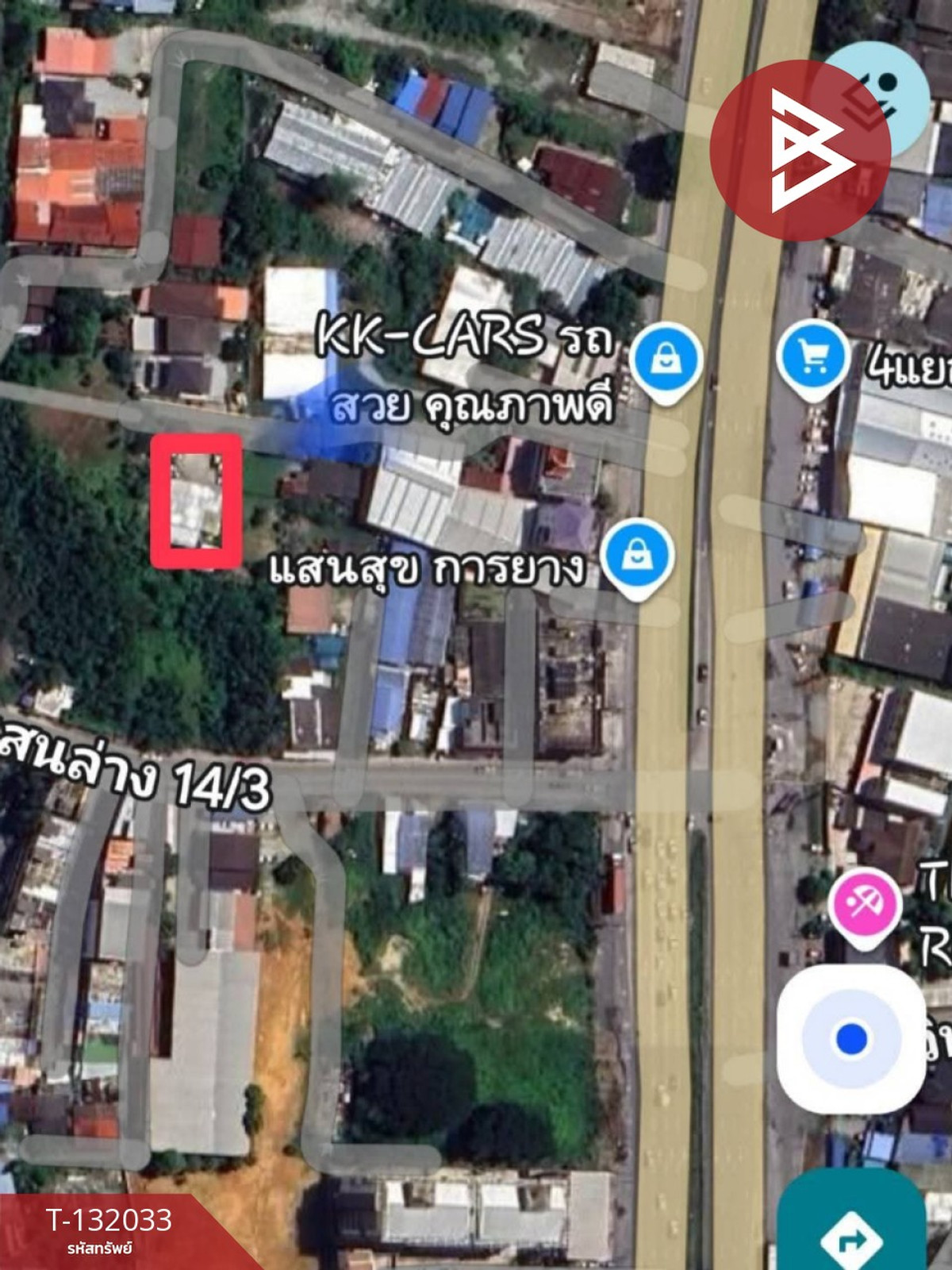 For SaleLandPattaya, Bangsaen, Chonburi : Land for sale, area 3 ngan 49 sq m, Saen Suk, Chonburi.