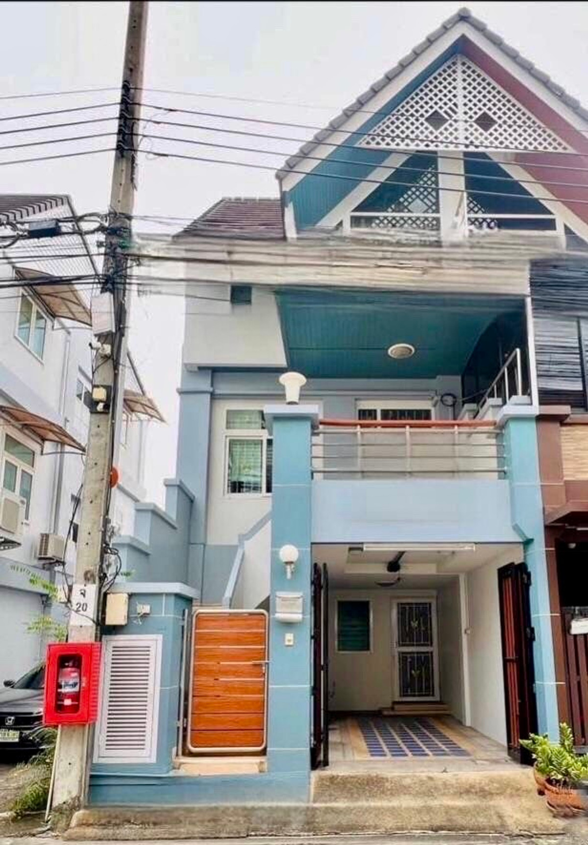 For RentTownhomeLadprao101, Happy Land, The Mall Bang Kapi : For rent: Merit Place Ladprao 87 – 3-Storey Townhouse for Rent | Prime City Location Near Expressway