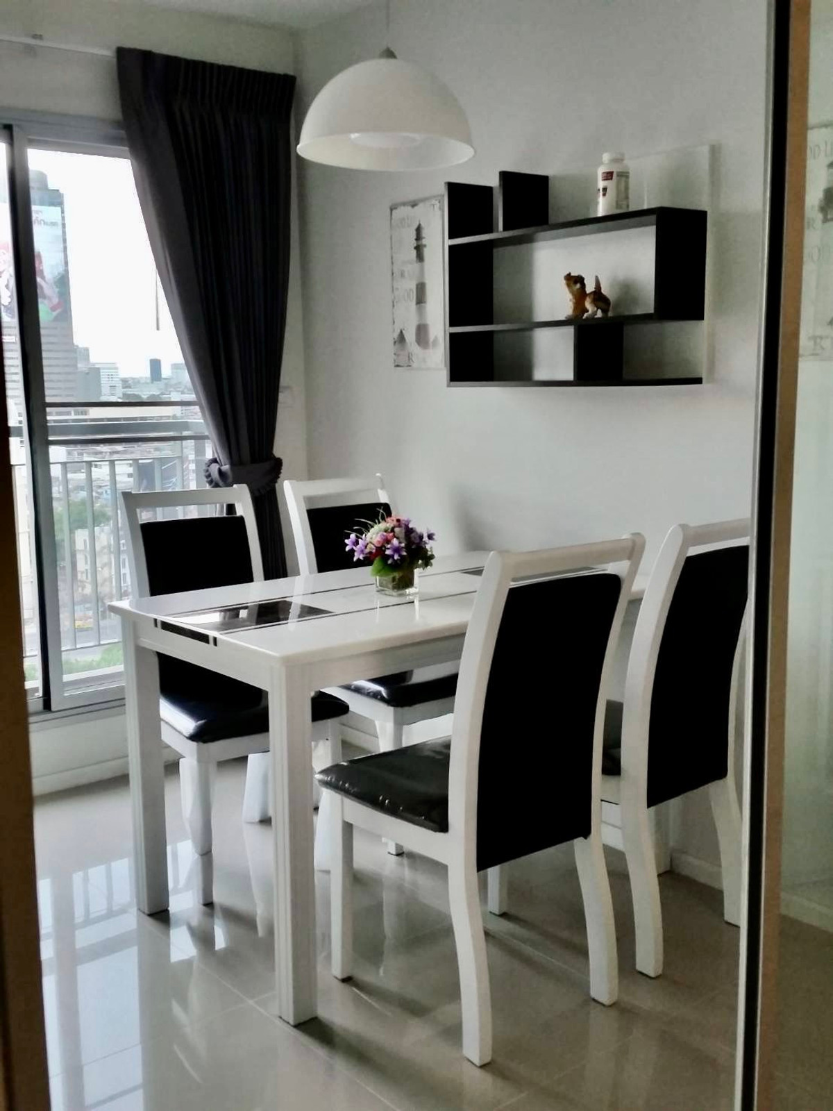 ให้เช่าคอนโดพระราม 9 เพชรบุรีตัดใหม่ RCA : ⚡ Hot Deal - Aspire Rama9 (2Bed 1Bath) Near MRT Rama9 | Fully furnished & Ready to move in  