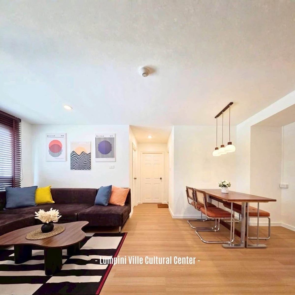 ขายคอนโดรัชดา ห้วยขวาง : ✨ด่วน ห้องไปไว พึ่งแต่งห้องเสร็จ หิ้วกระเป๋าพร้อมเข้าอยู่ได้เลย Lumpini ville cultural center ห้วยขวาง - สุทธิสาร✨