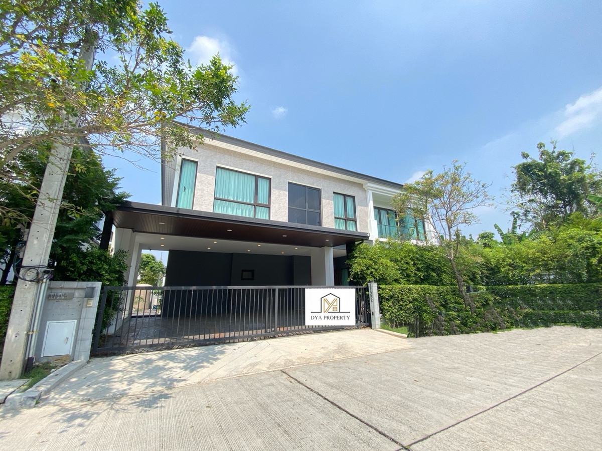 ให้เช่าบ้านนนทบุรี บางใหญ่ บางบัวทอง : ให้เช่า บ้านเดี่ยว แปลงมุม Modern Luxury (มือหนึ่ง) โครงการ The City สะพานมหาเจษฎาบดินทร์ฯ เลี้ยงสัตว์ได้ จดบริษัทได้