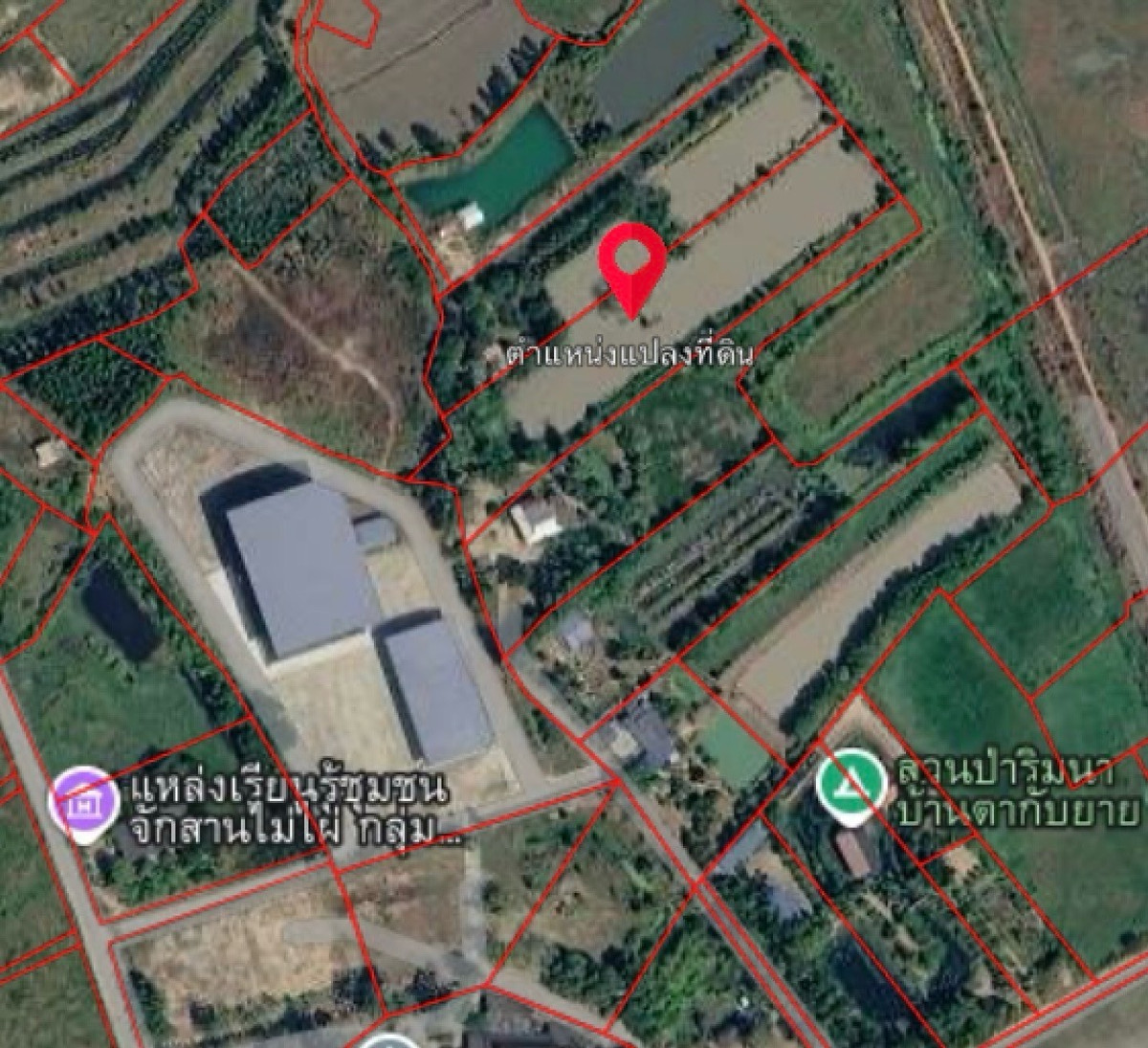 For SaleLandPattaya, Bangsaen, Chonburi : Empty land for sale, Chonburi, near Wat Noen Sang Sarittharam✨