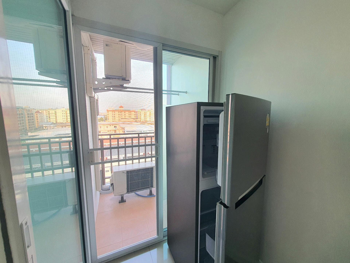 ให้เช่าคอนโดมีนบุรี-ร่มเกล้า : เช่า เดอะฮับคอนโด-รามคำแหง 164 แยก 1