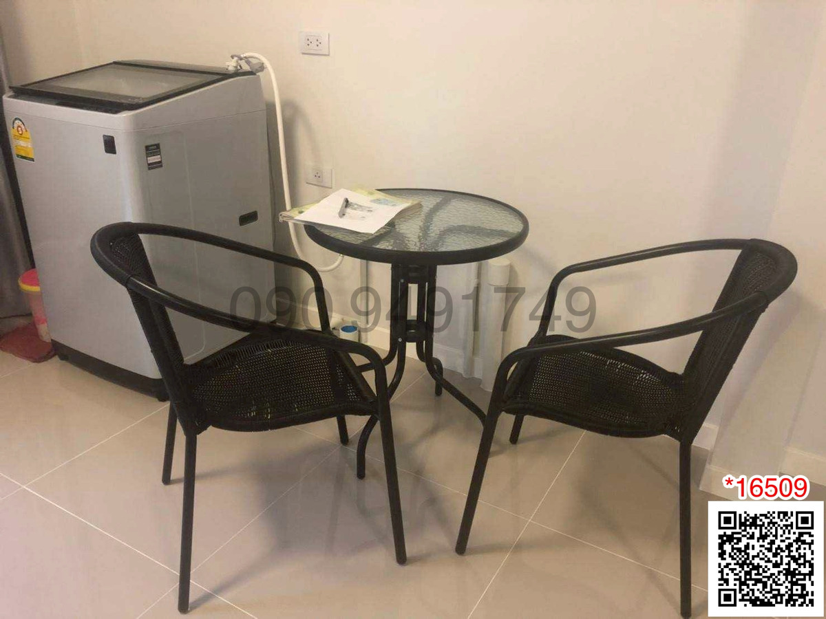 For SaleTownhomeBangna, Bearing, Lasalle : 2-story townhome for sale, Villaggio Bangna, 2 bedrooms, has a backyard.