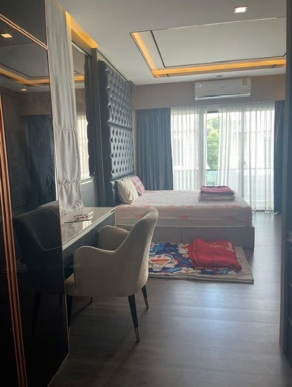 For RentHousePattanakan, Srinakarin : For rent, 56 sq m, 3 bedrooms, 4 bathrooms, 2-story detached house, Bangkok Boulevard Rama 9-2.