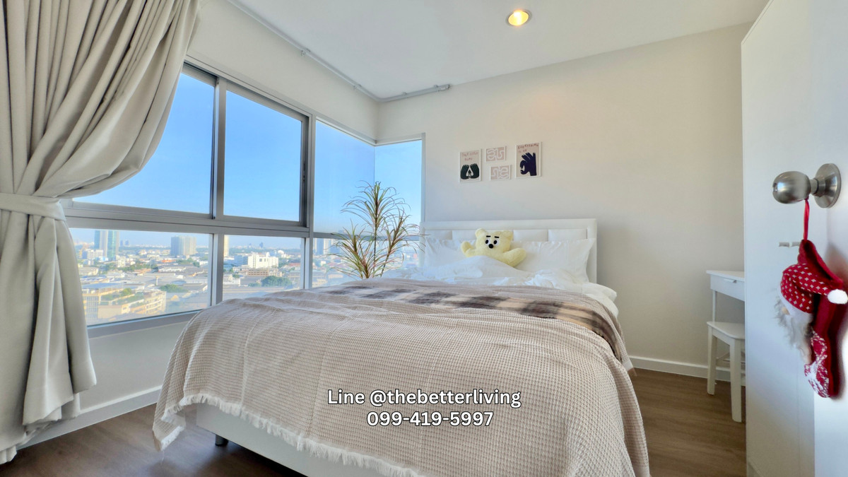 For SaleCondoRama3 (Riverside),Satupadit : For Sale Condo Rama 3 Corner Room 2BR+1 Fix Parking Ready to move in Near Sathorn , Asok