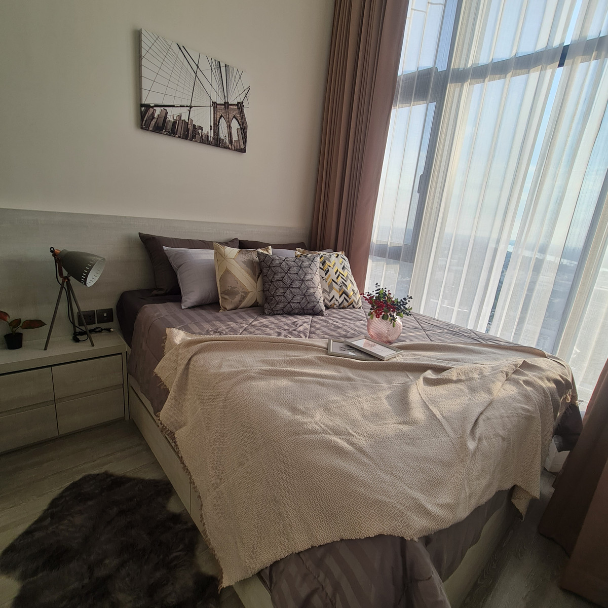 ขายคอนโดอ่อนนุช อุดมสุข : The Line Sukhumvit 101 / 1 Bedrooms (SALE WITH TENANT),  เดอะ ไลน์ สุขุมวิท 101 / 1 (ขายพร้อมผู้เช่า) BB026